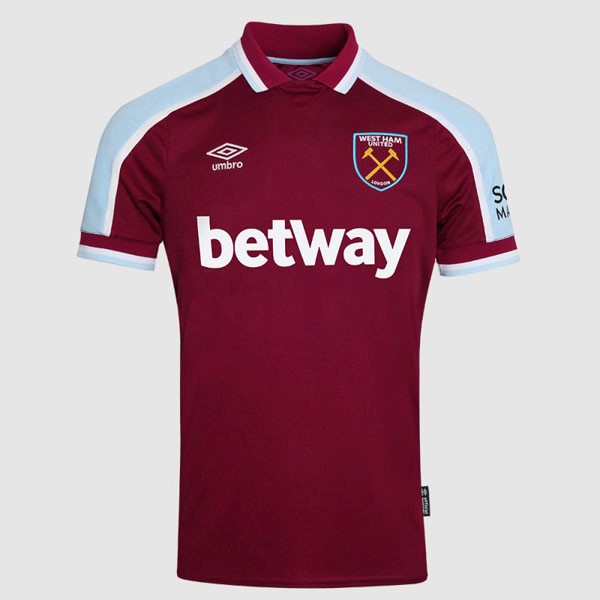 Maillot Football West Ham United Domicile 2021-22